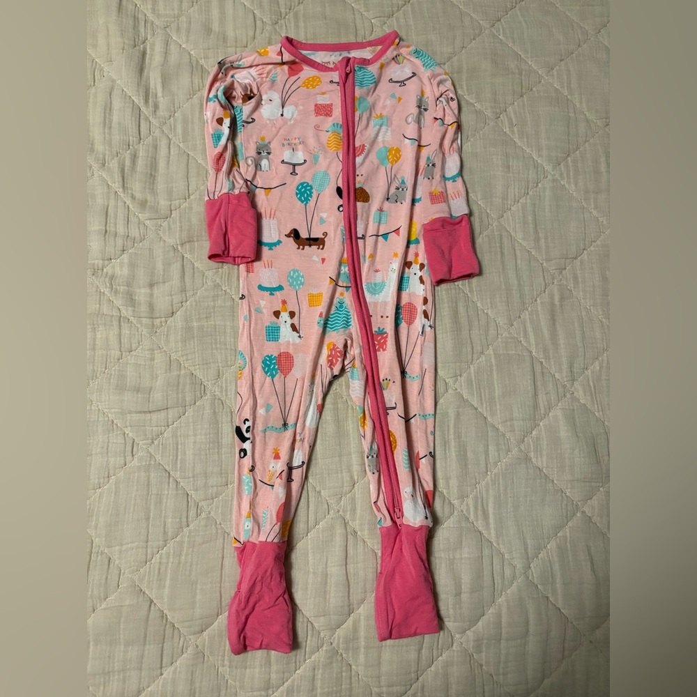 Little Sleepies 6-12 months birthday themed